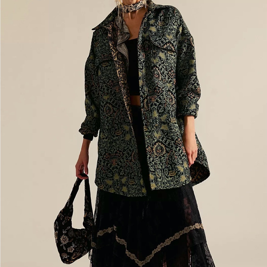 We The Free Jacquard Shirt, Nwt
